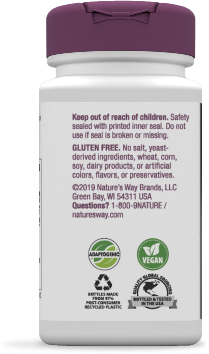 Nature's Way Suplemento Hongo Reishi, 376 mg por porción, 100 cápsulas