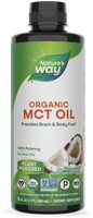 Nature's Way Suplemento Aceite MCT Orgánico, 16 fl OZ (480ml)