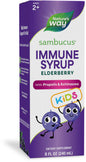Nature's Way Suplemento Jarabe Sambucus para Niños, 8 fl oz (240 ml)