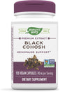 Nature's Way Suplemento Extracto Premium de Cohosh Negro 40 mg, 120 cápsulas