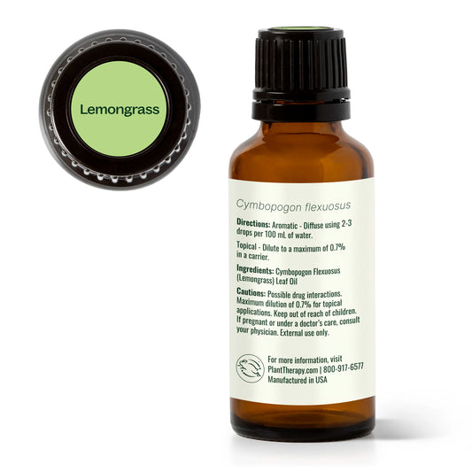 Plant Therapy Aceite esencial de limoncillo 30ml