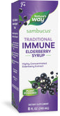 Nature's Way SuplementoSambucus Jarabe Inmune Tradicional, 8fl oz (240 ml)