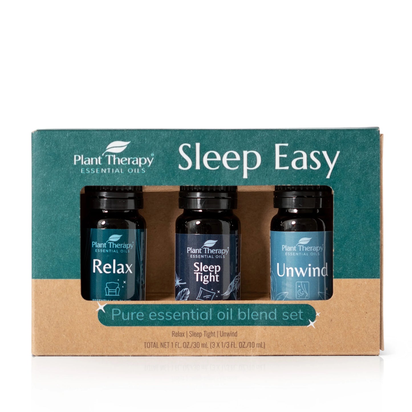 Plant Therapy Sleep Easy Kit De Aceites Esenciales 3 Piezas