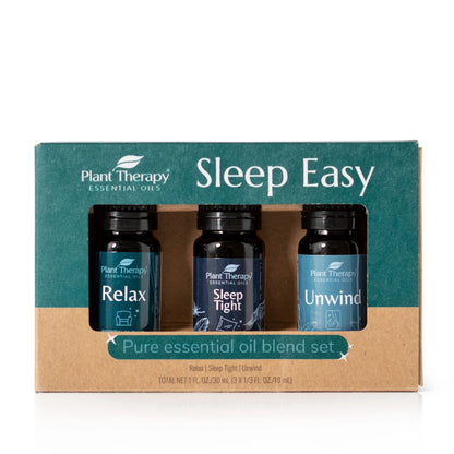 Plant Therapy Sleep Easy Kit De Aceites Esenciales 3 Piezas