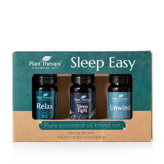Plant Therapy Sleep Easy Kit De Aceites Esenciales 3 Piezas