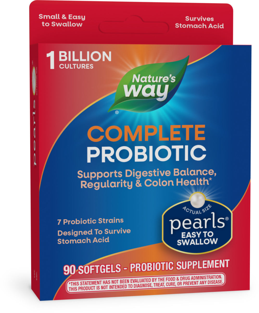 Nature's Way Complete Probióticos 90 perlas