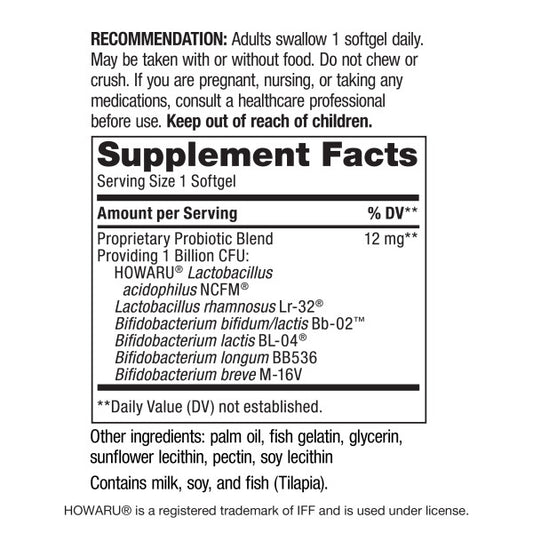 Nature's Way Perlas Probióticas Completas  30 cápsulas