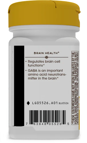 Nature's Way Suplemento de GABA 250 mg, 60 cápsulas
