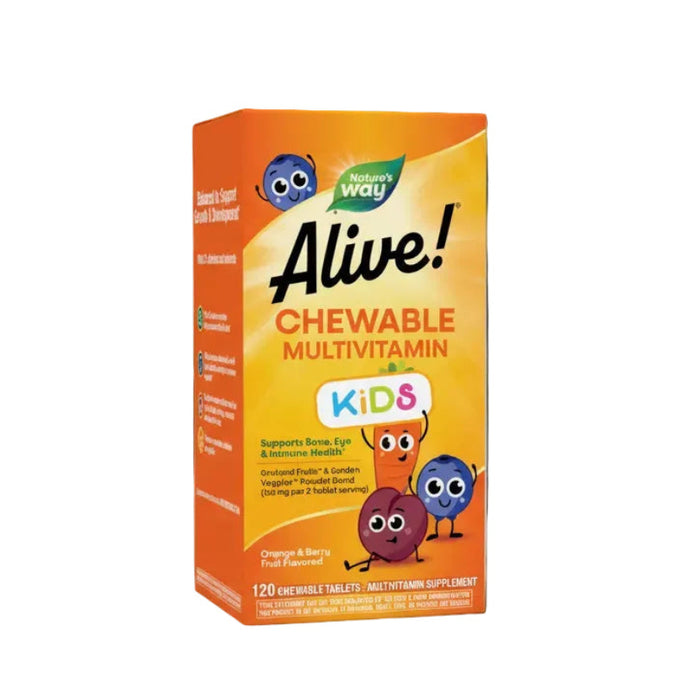Nature's Way Multivitamínico Masticable para Niños, 120 tabletas masticables