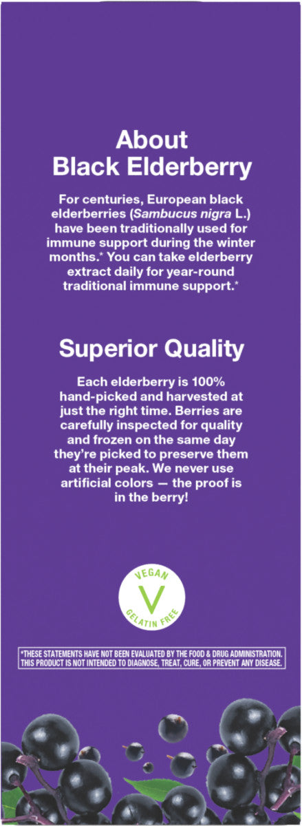 Nature's Way SuplementoSambucus Jarabe Inmune Tradicional, 8fl oz (240 ml)