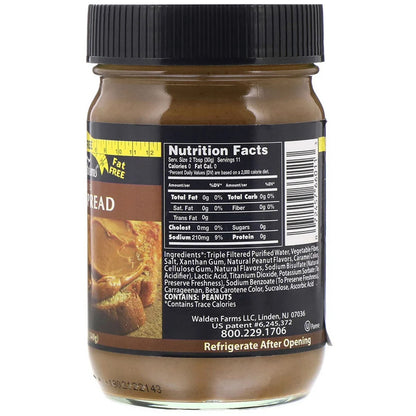 Walden Farms - Crema de Cacahuate Cremosa Sin Calorías 340g
